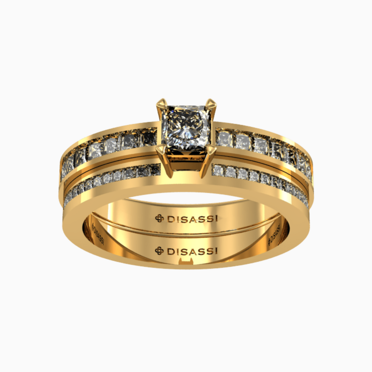 Mar Pacífico | Anillo en Oro con Piedra Princess